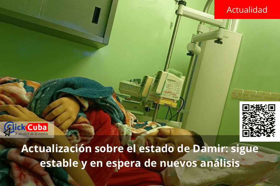 Actualización sobre el estado de Damir: sigue estable y en espera de nuevos&nbsp;análisis