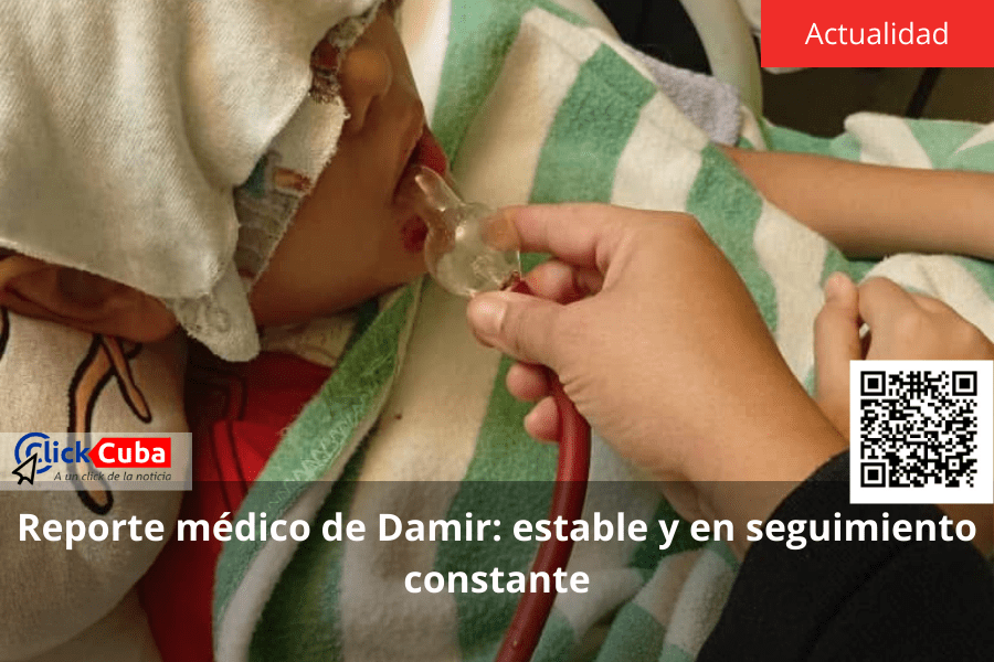Reporte médico de Damir: estable y en seguimiento&nbsp;constante