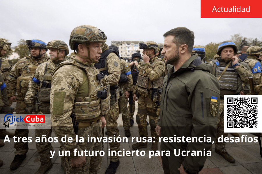 A tres años de la invasión rusa: resistencia, desafíos y un futuro incierto para&nbsp;Ucrania