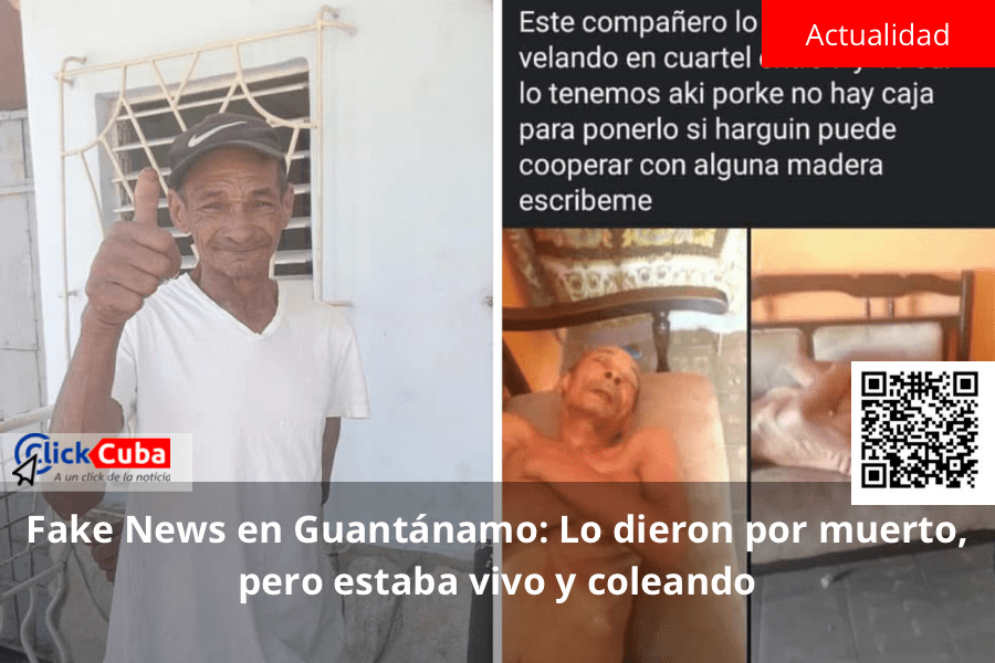 Fake News en Guantánamo: Lo dieron por muerto, pero estaba vivo y&nbsp;coleando