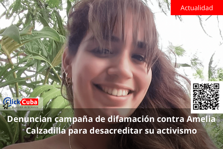 Denuncian campaña de difamación contra Amelia Calzadilla para desacreditar su&nbsp;activismo