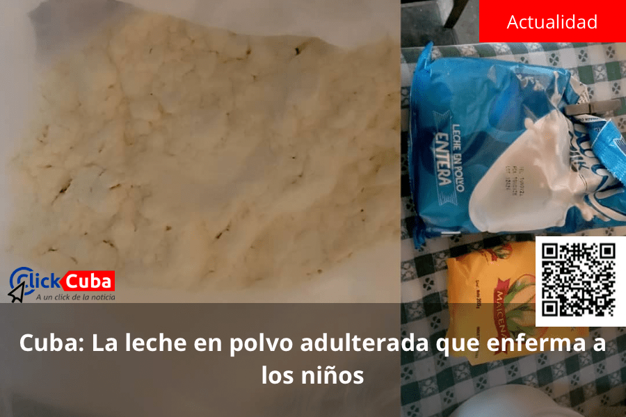 Cuba: La leche en polvo adulterada que enferma a los&nbsp;niños
