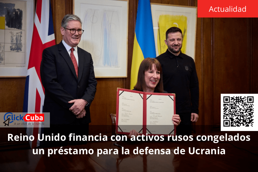 Reino Unido financia con activos rusos congelados un préstamo para la defensa de&nbsp;Ucrania