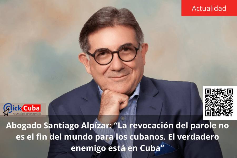 Abogado Santiago Alpízar: “La revocación del parole no es el fin del mundo para los cubanos. El verdadero enemigo está en&nbsp;Cuba”
