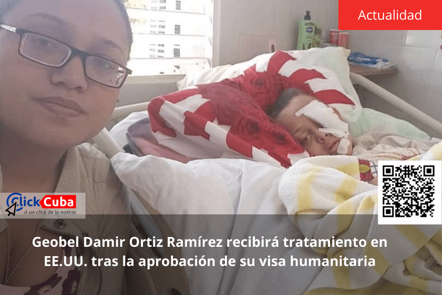 Geobel Damir Ortiz Ramírez recibirá tratamiento en EE.UU. tras la aprobación de su visa&nbsp;humanitaria