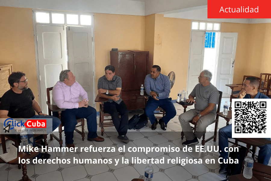 Mike Hammer refuerza el compromiso de EE.UU. con los derechos humanos y la libertad religiosa en&nbsp;Cuba