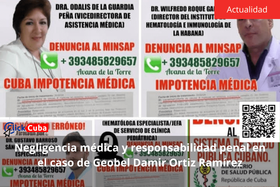 Negligencia médica y responsabilidad penal en el caso de Geobel Damir Ortiz&nbsp;Ramírez