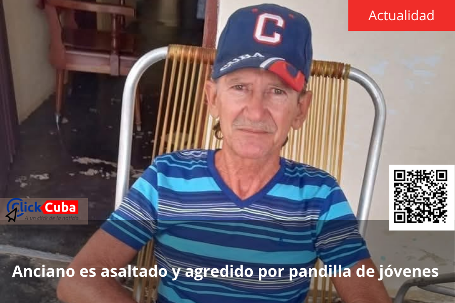 Anciano es asaltado y agredido por pandilla de jóvenes