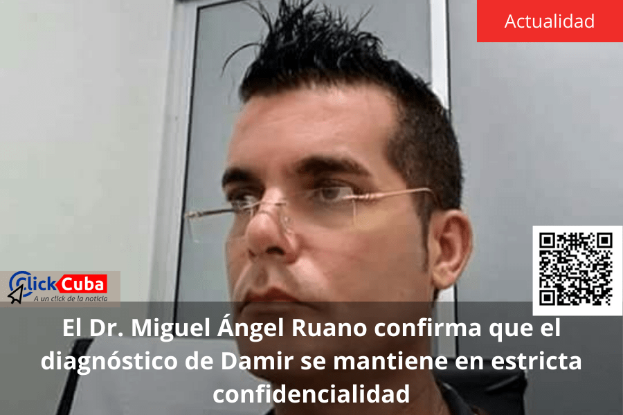 El Dr. Miguel Ángel Ruano confirma que el diagnóstico de Damir se mantiene en estricta confidencialidad