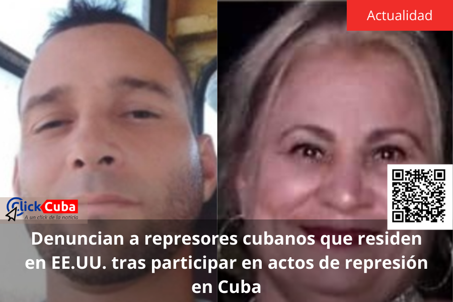 Denuncian a represores cubanos que residen en EE.UU. tras participar en actos de represión en Cuba