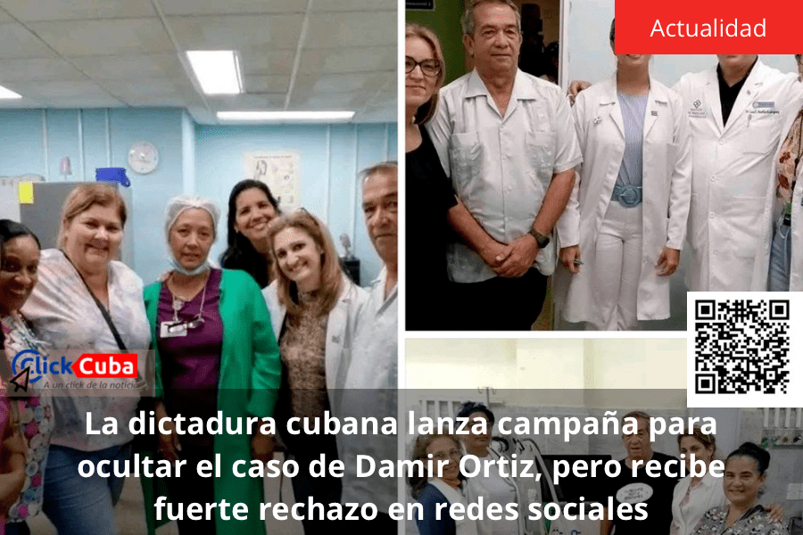 La dictadura cubana lanza campaña para ocultar el caso de Damir Ortiz, pero recibe fuerte rechazo en redes&nbsp;sociales