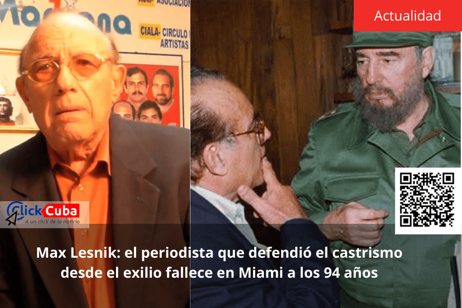 Max Lesnik: el periodista que defendió el castrismo desde el exilio fallece en Miami a los 94&nbsp;años