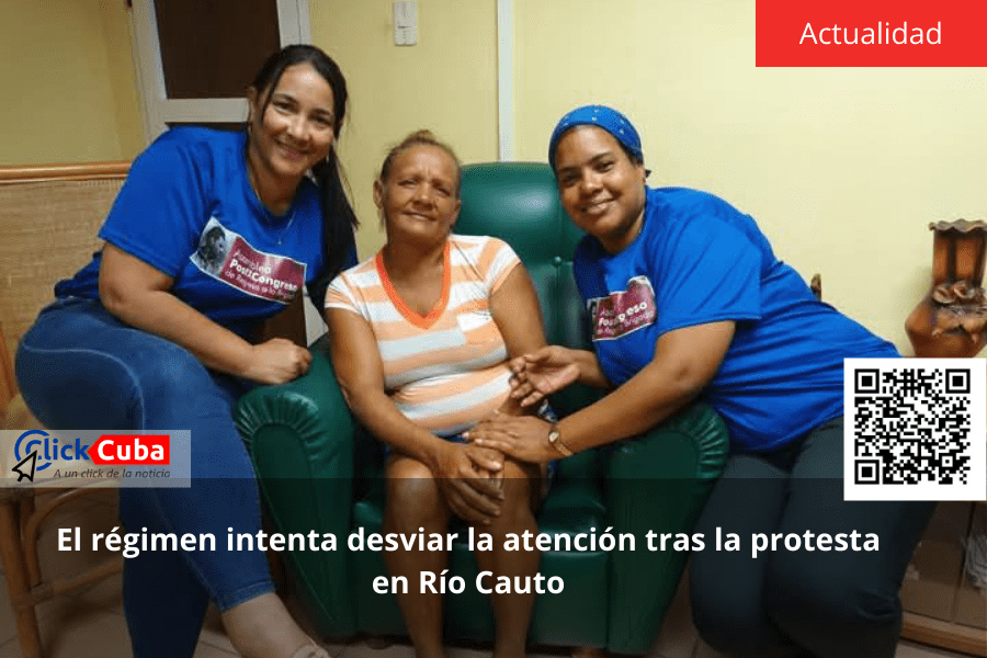 El régimen intenta desviar la atención tras la protesta en Río&nbsp;Cauto