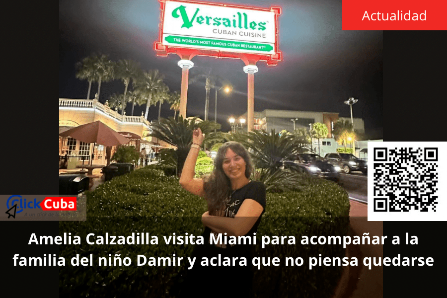 Amelia Calzadilla visita Miami para acompañar a la familia del niño Damir y aclara que no piensa&nbsp;quedarse