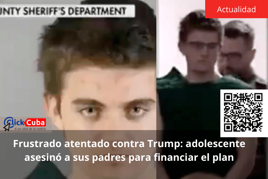 Frustrado atentado contra Trump: adolescente asesinó a sus padres para financiar el&nbsp;plan