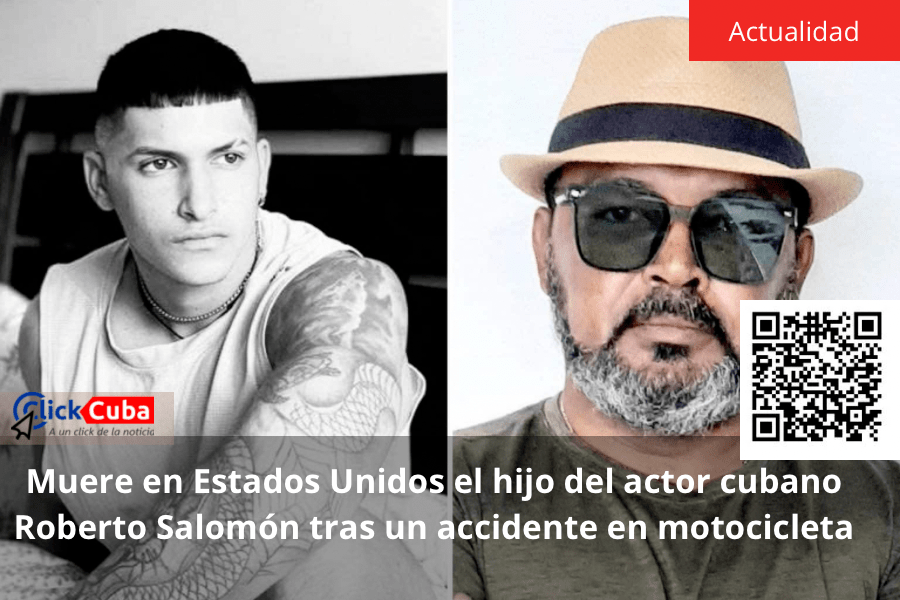 Muere en Estados Unidos el hijo del actor cubano Roberto Salomón tras un accidente en&nbsp;motocicleta