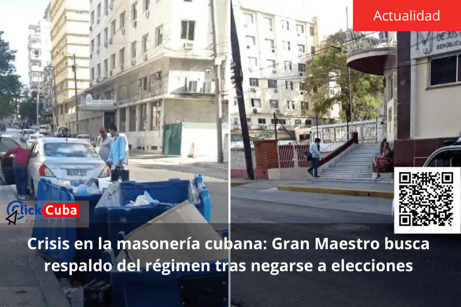 Crisis en la masonería cubana: Gran Maestro busca respaldo del régimen tras negarse a&nbsp;elecciones