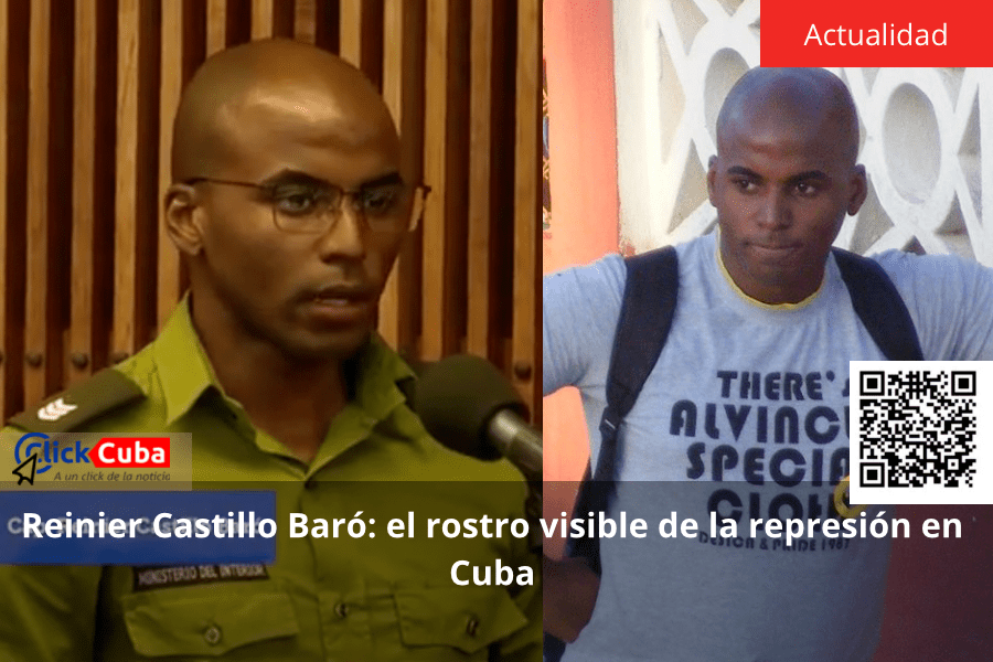 Reinier Castillo Baró: el rostro visible de la represión en&nbsp;Cuba