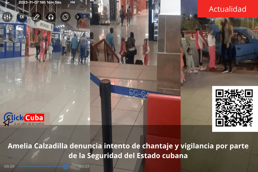 Amelia Calzadilla denuncia intento de chantaje y vigilancia por parte de la Seguridad del Estado&nbsp;cubana