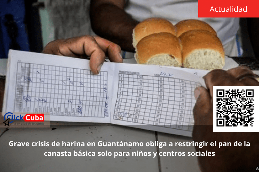 Grave crisis de harina en Guantánamo obliga a restringir el pan de la canasta básica solo para niños y centros&nbsp;sociales