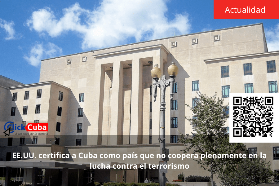 EE.UU. certifica a Cuba como país que no coopera plenamente en la lucha contra el&nbsp;terrorismo