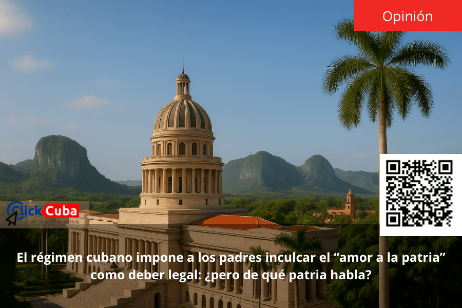 El régimen cubano impone a los padres inculcar el “amor a la patria” como deber legal: ¿pero de qué patria&nbsp;habla?