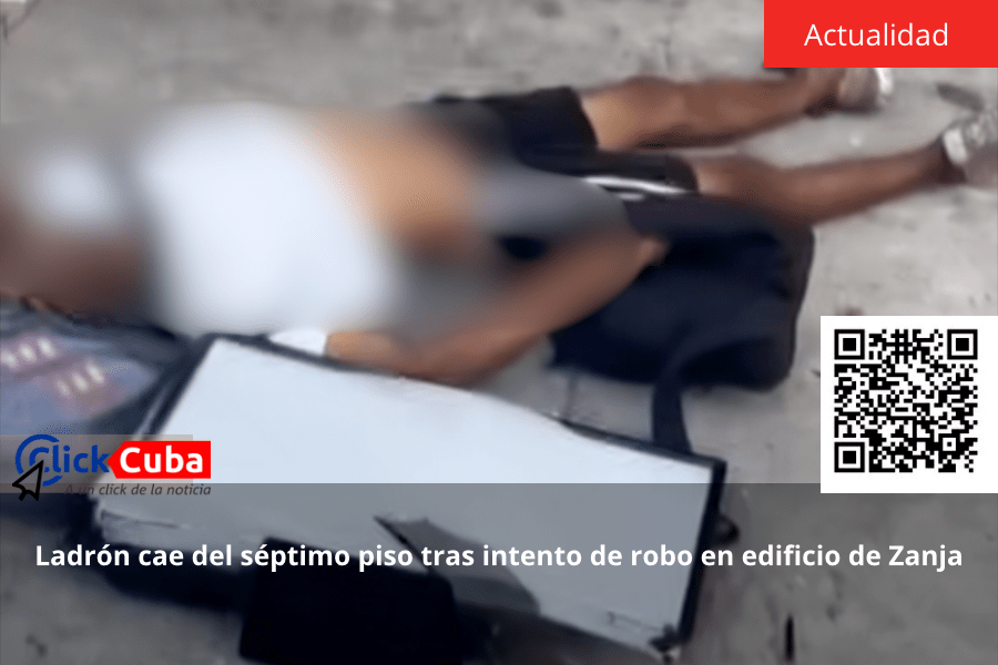 Ladrón cae del séptimo piso tras intento de robo en edificio de&nbsp;Zanja
