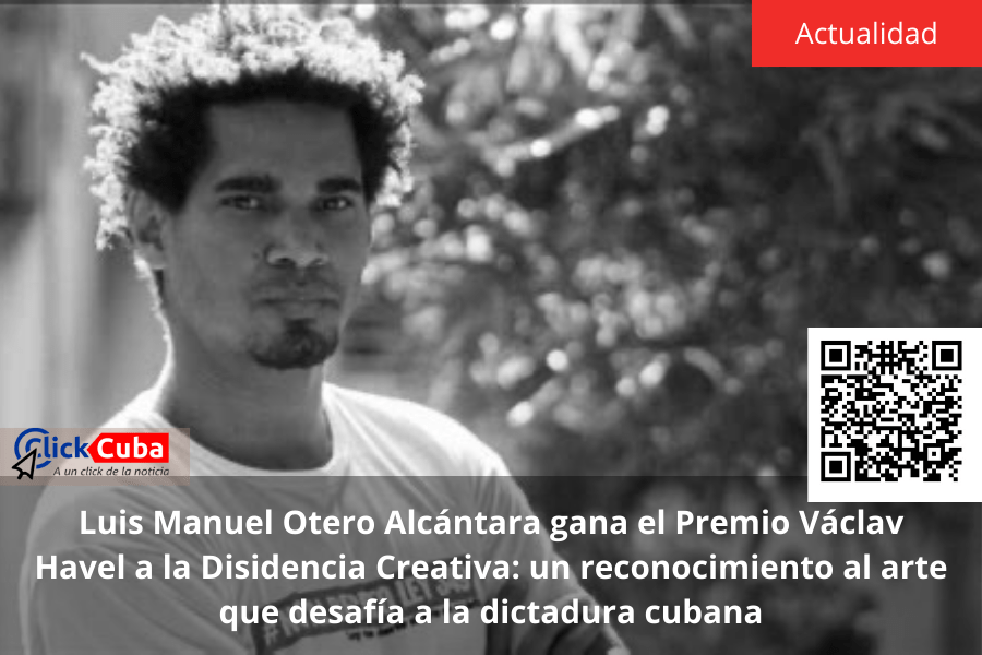 Luis Manuel Otero Alcántara gana el Premio Václav Havel a la Disidencia Creativa: un reconocimiento al arte que desafía a la dictadura&nbsp;cubana