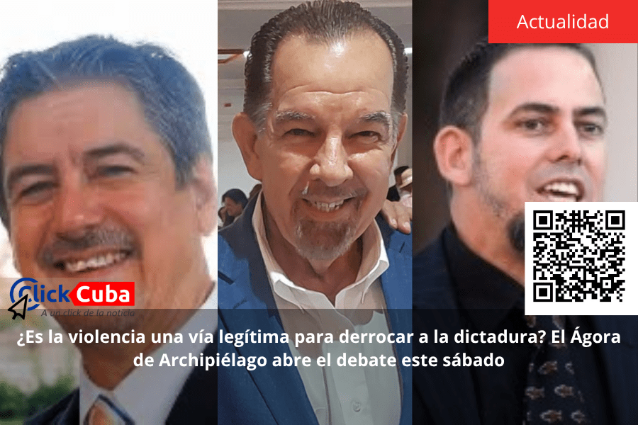 ¿Es la violencia una vía legítima para derrocar a la dictadura? El Ágora de Archipiélago abre el debate este&nbsp;sábado