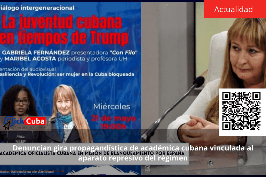 Denuncian gira propagandística de académica cubana vinculada al aparato represivo del&nbsp;régimen