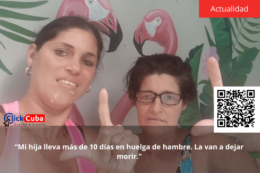 “Mi hija lleva más de 10 días en huelga de hambre. La van a dejar&nbsp;morir.”