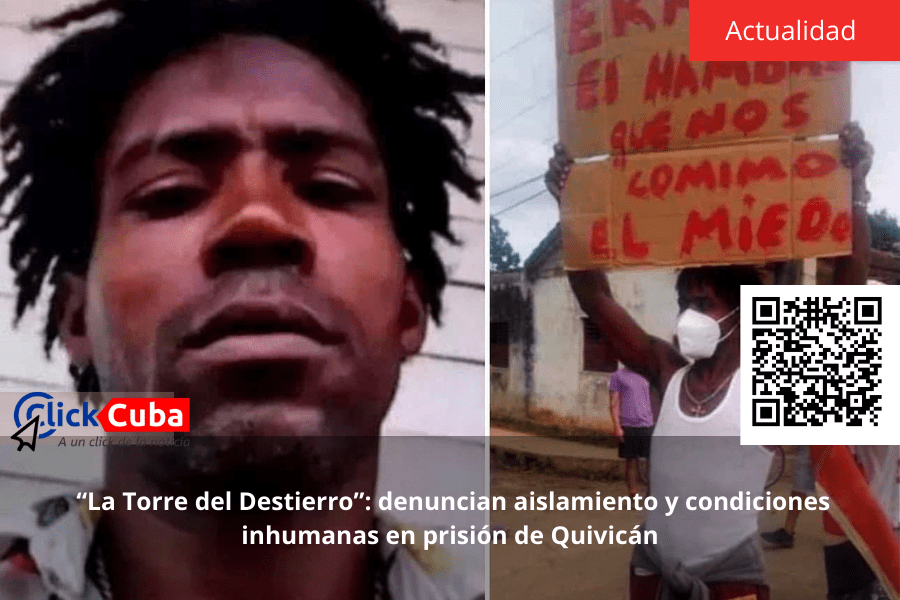 “La Torre del Destierro”: denuncian aislamiento y condiciones inhumanas en prisión de&nbsp;Quivicán