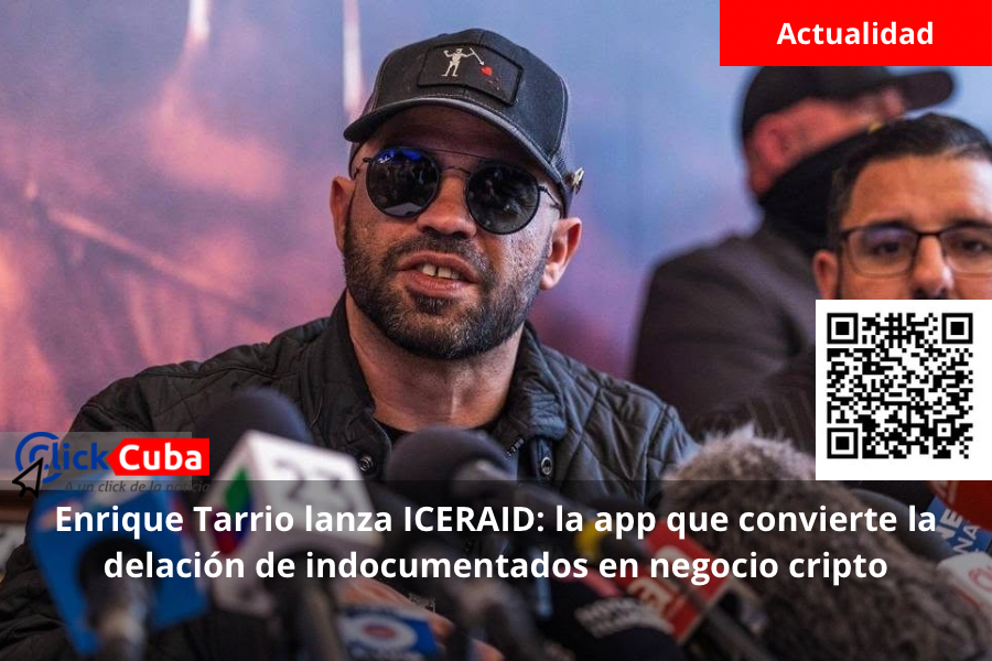 Enrique Tarrio lanza ICERAID: la app que convierte la delación de indocumentados en negocio cripto