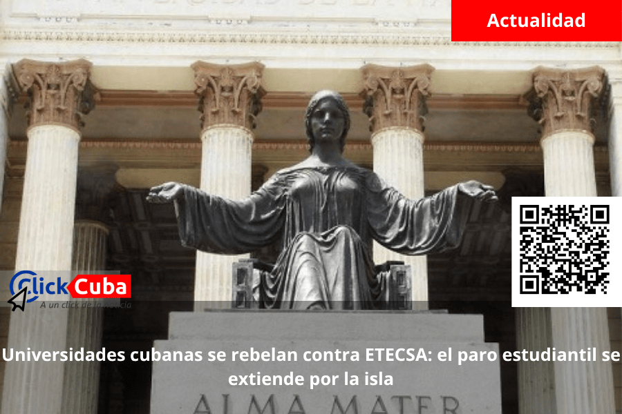 Universidades cubanas se rebelan contra ETECSA: el paro estudiantil se extiende por la&nbsp;isla