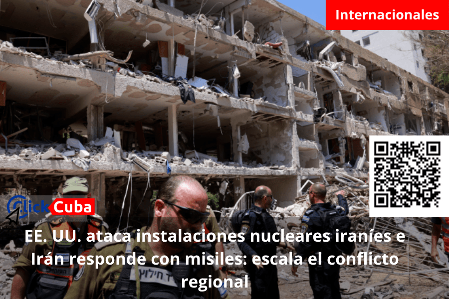 EE. UU. ataca instalaciones nucleares iraníes e Irán responde con misiles: escala el conflicto&nbsp;regional