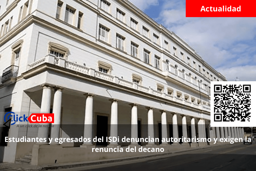 Estudiantes y egresados del ISDi denuncian autoritarismo y exigen la renuncia del&nbsp;decano