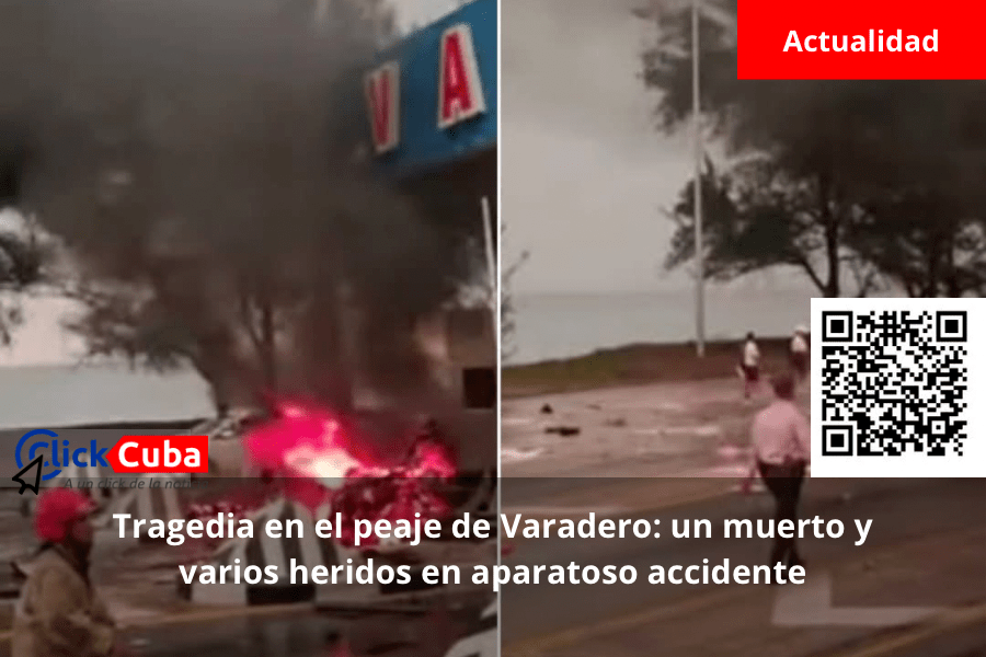 Tragedia en el peaje de Varadero: un muerto y varios heridos en aparatoso&nbsp;accidente