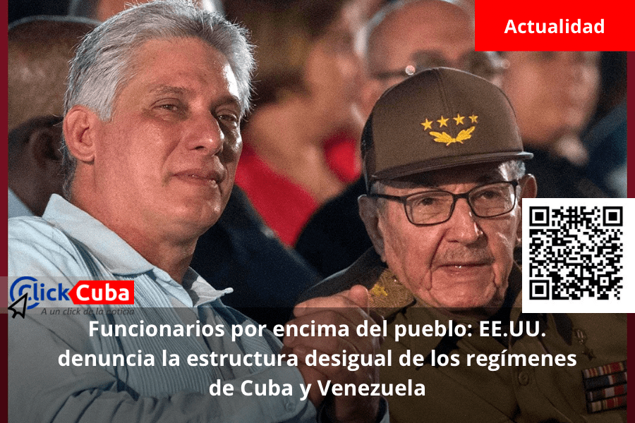 Funcionarios por encima del pueblo: EE.UU. denuncia la estructura desigual de los regímenes de Cuba y&nbsp;Venezuela