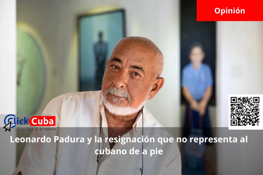 Leonardo Padura y la resignación que no representa al cubano de a pie