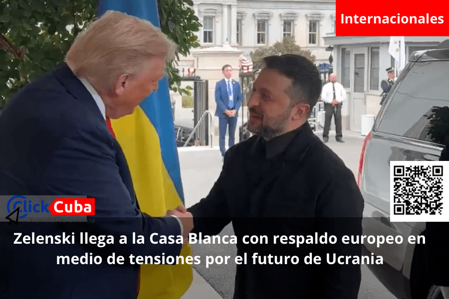 Zelenski llega a la Casa Blanca con respaldo europeo en medio de tensiones por el futuro de&nbsp;Ucrania