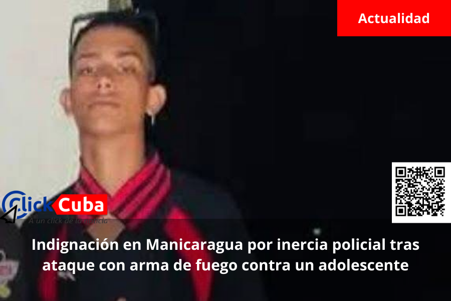 Indignación en Manicaragua por inercia policial tras ataque con arma de fuego contra un adolescente