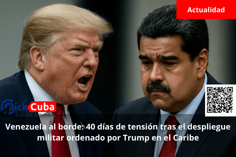 Venezuela al borde: 40 días de tensión tras el despliegue militar ordenado por Trump en el&nbsp;Caribe