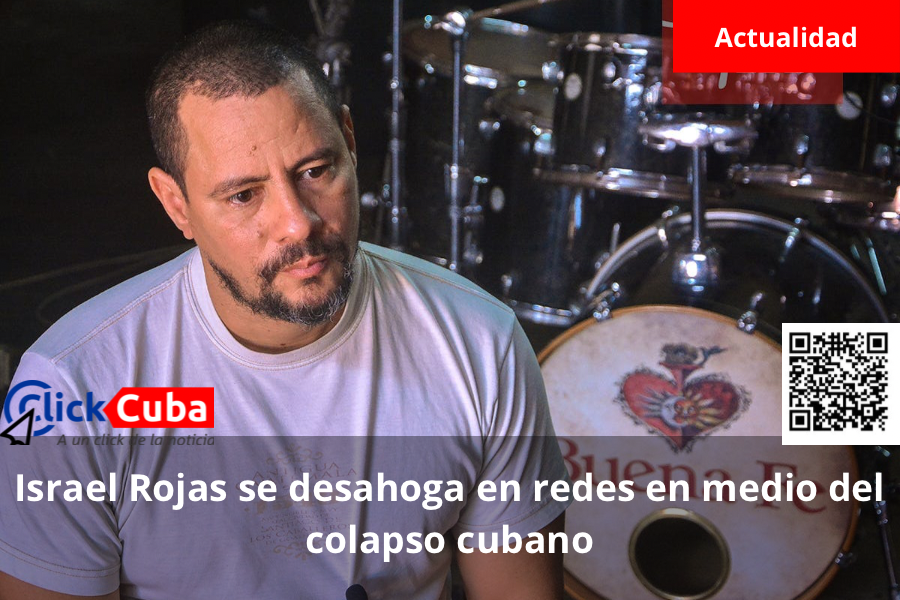 Israel Rojas se desahoga en redes en medio del colapso cubano