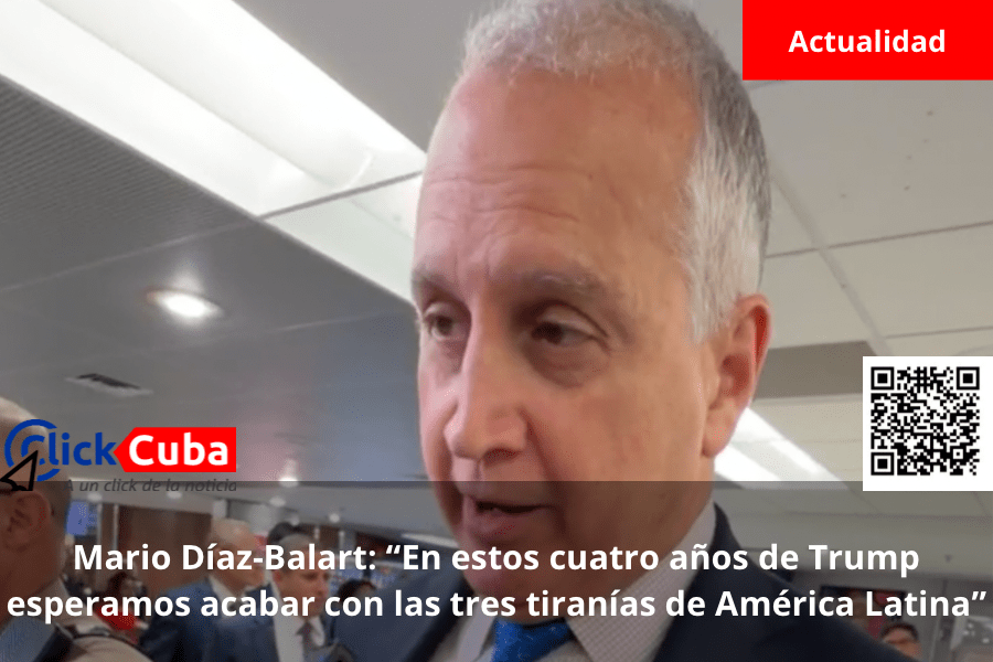 Mario Díaz-Balart: “En estos cuatro años de Trump esperamos acabar con las tres tiranías de América&nbsp;Latina”