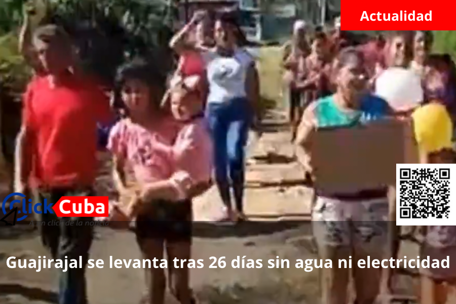 Guajirajal se levanta tras 26 días sin agua ni&nbsp;electricidad