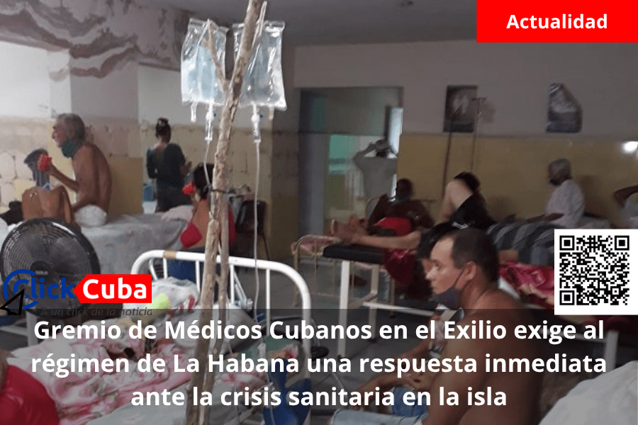 Gremio de Médicos Cubanos en el Exilio exige al régimen de La Habana una respuesta inmediata ante la crisis sanitaria en la&nbsp;isla