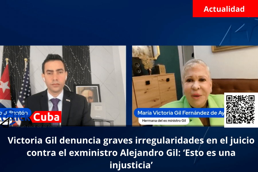 Victoria Gil denuncia graves irregularidades en el juicio contra el exministro Alejandro Gil: ‘Esto es una&nbsp;injusticia’