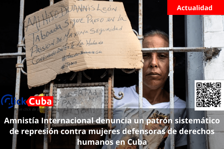 Amnistía Internacional denuncia un patrón sistemático de represión contra mujeres defensoras de derechos humanos en&nbsp;Cuba