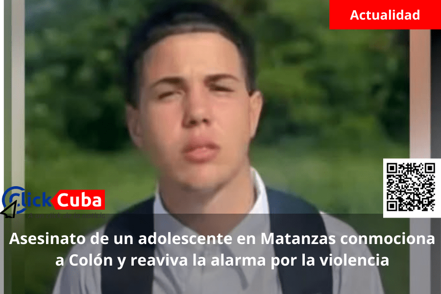 Asesinato de un adolescente en Matanzas conmociona a Colón y reaviva la alarma por la violencia