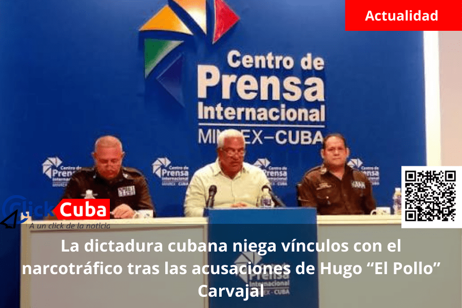 La dictadura cubana niega vínculos con el narcotráfico tras las acusaciones de Hugo “El Pollo”&nbsp;Carvajal